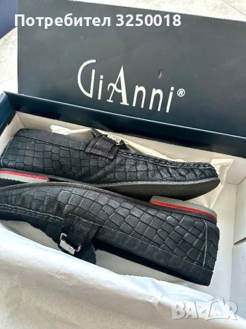 Мъжки обувки GiAnni номер 45, снимка 1 - Официални обувки - 45527656