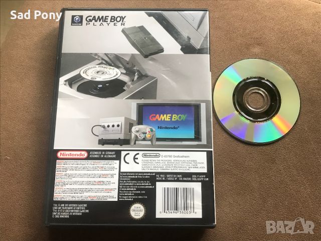 Game Boy Player Start-Up Disc Nintendo GameCube, снимка 2 - Игри за Nintendo - 45542014