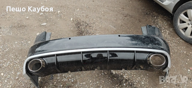 Задна броня RS с накрайници за Audi A6C7