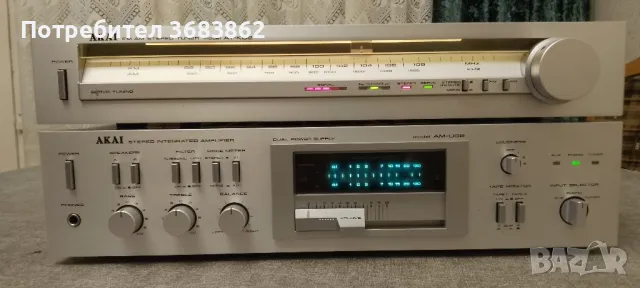 AKAI AM-U02, AKAI AT-K02, снимка 1 - Ресийвъри, усилватели, смесителни пултове - 49106831