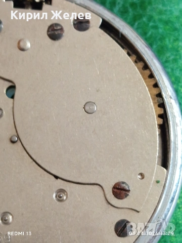 Джобен часовник INGERSOLL BRITANNIA рядък за КОЛЕКЦИОНЕРИ 51069, снимка 8 - Антикварни и старинни предмети - 54077968