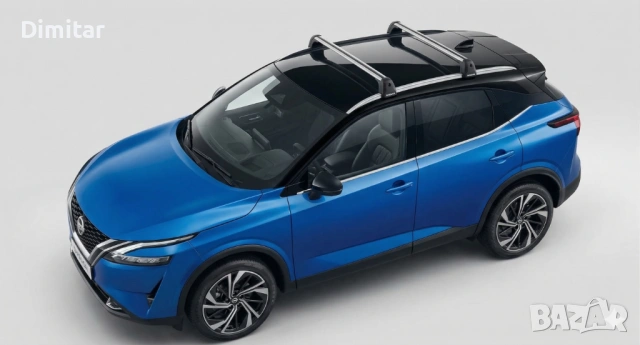 Nissan Qashqai J12 Багажник за покрив (напречни греди, рейлинг, релси), снимка 2 - Аксесоари и консумативи - 53916482