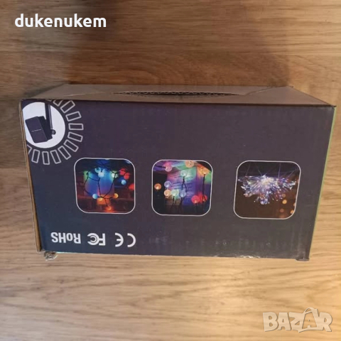 LED соларни гирлянди 200 LED, лампички, 2 бр x 22 м, снимка 11 - Лед осветление - 52572163