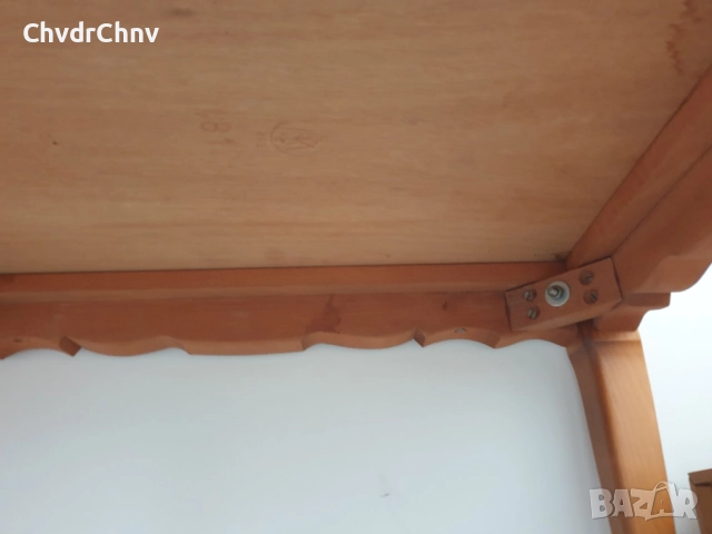 помощна дървена масичка/малка маса 70x45x52см, снимка 5 - Маси - 49598737