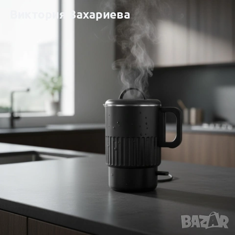 Преносим електрически чайник от неръждаема стомана, снимка 3 - Други - 53089379