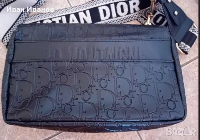 Оригинална чанта Christian Dior 30 Montaigne, снимка 9 - Чанти - 51656072