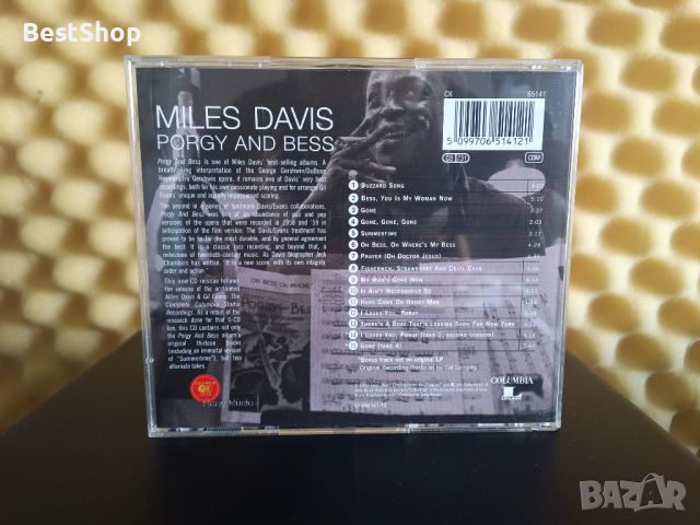 Miles Davis - Porgy and bess, снимка 2 - CD дискове - 46170327