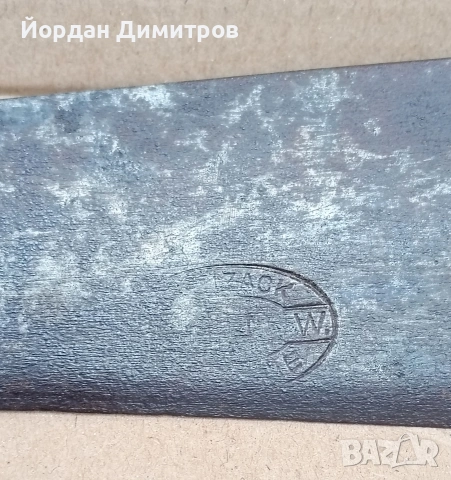 Стар нож 46см, снимка 2 - Антикварни и старинни предмети - 53289434