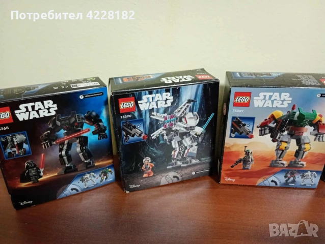 Lego Star Wars Mech и Microfighter, снимка 4 - Конструктори - 53297980