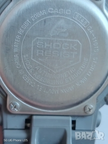 Часовник, Casio, ga110ts, снимка 3 - Мъжки - 54127365