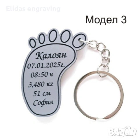 Персонализирани ключодържатели, снимка 3 - Други - 53670184