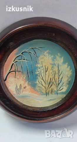 Цикъл картини на дърво – 4 сезона, снимка 6 - Колекции - 52734043