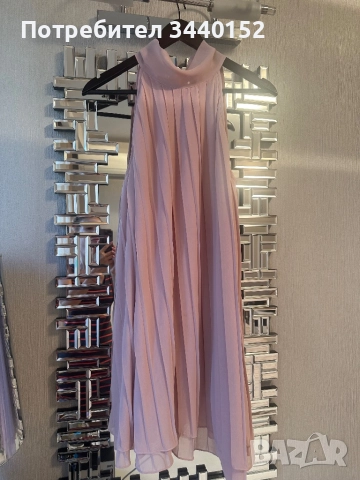 Рокля, розово соле, снимка 5 - Рокли - 51632974