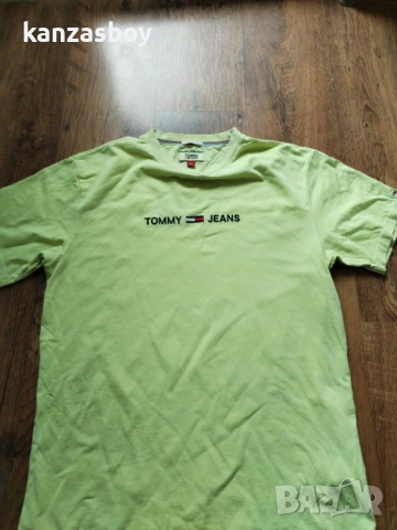 Tommy Hilfiger - страхотна мъжка тениска L, снимка 6 - Тениски - 51501002