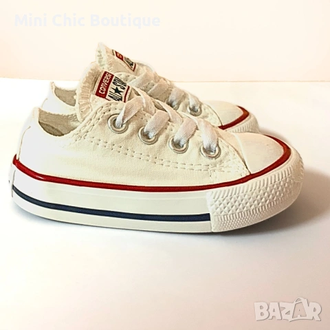 Converse All Star бебешки кецове №20 (11.5 см) – за прохождане, оригинални, много запазени, снимка 3 - Бебешки обувки - 54254088