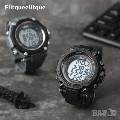 Спортен дигитален мъжки часовник, снимка 4 - Мъжки - 49927565