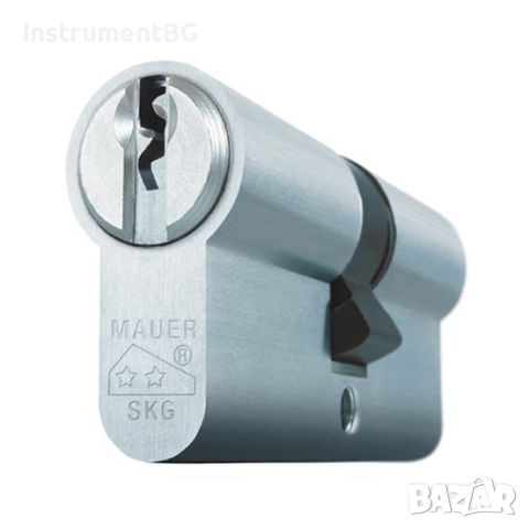 Секретна ключалка /патрон/ за брава MAUER 41 х 51 х 92мм, БДС, 3 ключа