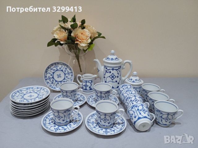 Баварски комплект за чай Winterling Schwarzenbach BAVARIA, снимка 2 - Сервизи - 45836321