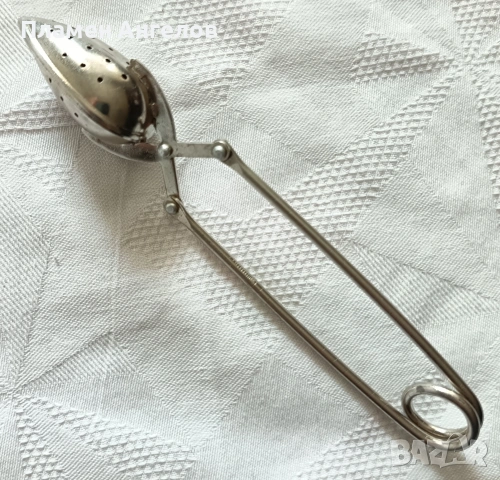 Винтидж Инфузер, Лъжичка, Цедка за чай