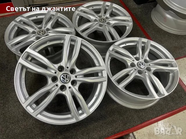 Джанти 18 Цола 5х112 VW Passat Tiguan Sharan Skoda Audi A4 A6, снимка 1 - Гуми и джанти - 49181779