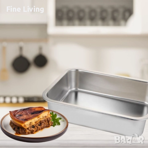 Супер качествени тави от неръждаема стомана в различни размери, снимка 10 - Съдове за готвене - 52141377