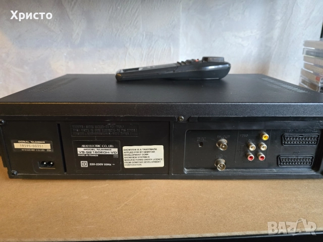 📼🎶 AKAI VS-G2160 🎶📼 HiFi stereo видео, снимка 9 - Плейъри, домашно кино, прожектори - 51998407