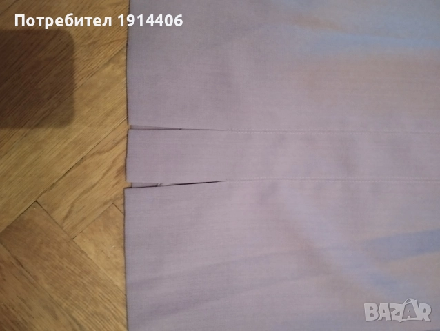 Пола елегантна лилава с плохи отпред, с подплата, прецизна изработка, , снимка 9 - Поли - 51869965