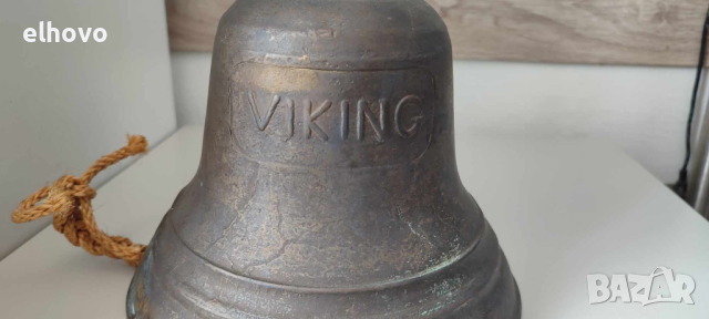 Стара бронзова камбана#3, снимка 5 - Антикварни и старинни предмети - 44971428