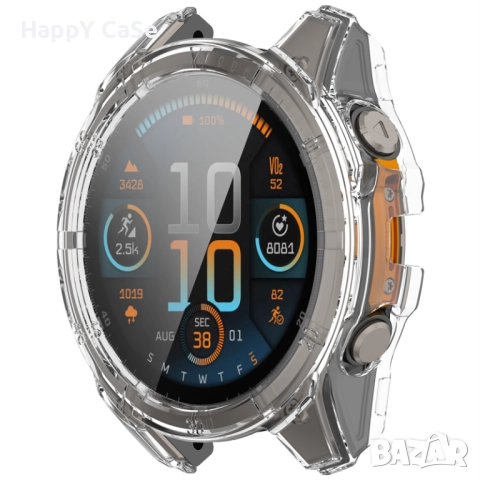 Garmin Fenix 8 43 47 51mm. / Твърд удароустойчив кейс калъф с протектор, снимка 4 - Смарт часовници - 48562826