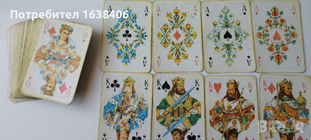 Стари карти за игра., снимка 1
