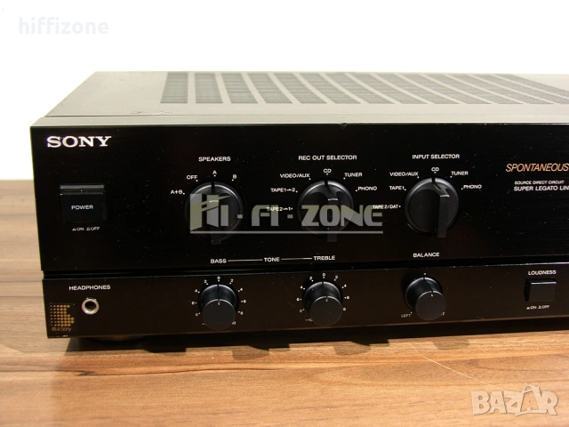 Усилвател  Sony ta-f220 , снимка 4 - Ресийвъри, усилватели, смесителни пултове - 53682220