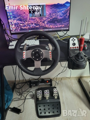 Logitec g27, снимка 2 - Аксесоари - 53408781