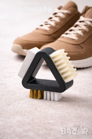 Coccinè 3 в 1 Комбинирана четка за почистване и разрошване на велур и набук