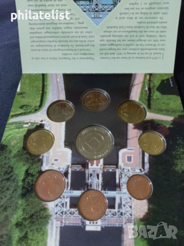 Белгия 2007 - Комплектен банков евро сет от 1 цент до 2 евро + възпоменателен медал, снимка 4 - Нумизматика и бонистика - 45584151
