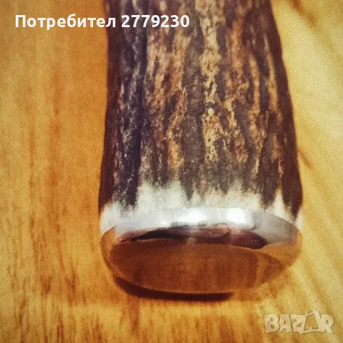 Ловен масивен нож ръчна изработка Нов!, снимка 4 - Ножове - 49966935