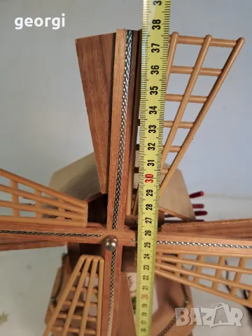 мудикална нощна лампа вятърна мелница 23/6, снимка 6 - Настолни лампи - 49663597