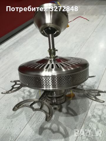Вентилатор за таван с 5 перки TRIO Leuchten, снимка 13 - Вентилатори - 45654998