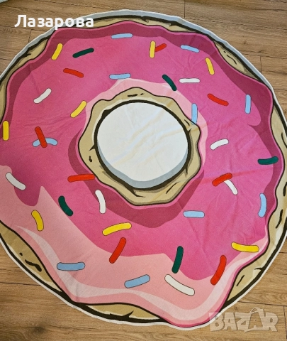 Плажни кърпи: Coca Cola, Happy, Donut, снимка 3 - Хавлиени кърпи - 52263563