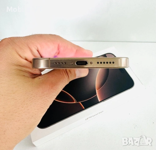 Като НОВ! iPhone 16 Pro Max 256GB Desert Titanium ГАРАНЦИЯ!, снимка 7 - Apple iPhone - 53663727