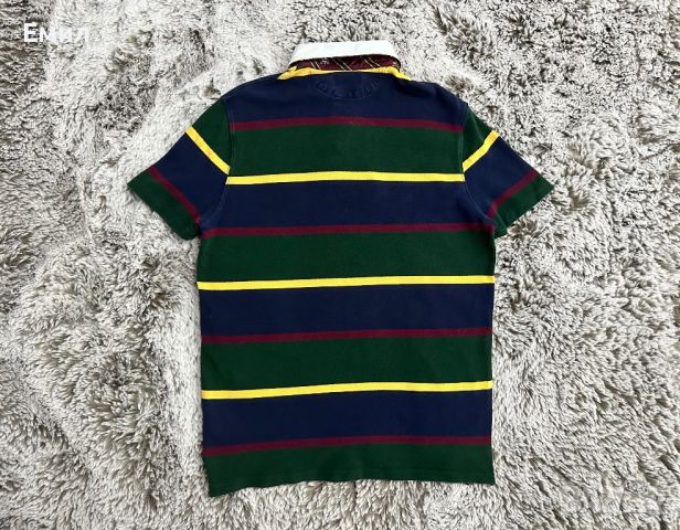 Мъжка тенискa Polo Ralph Lauren Classic Fit Bear Mesh Rugby, Размер М, снимка 3 - Тениски - 46419093