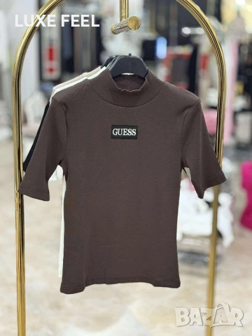 Дамски блузи Guess - рипс - няколко цвята - 35 лв., снимка 3 - Тениски - 52375607