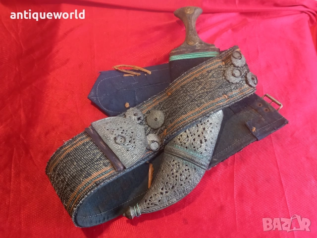 Голям Стар Ханджар, Джамбия Сърмен Колан , Сребро