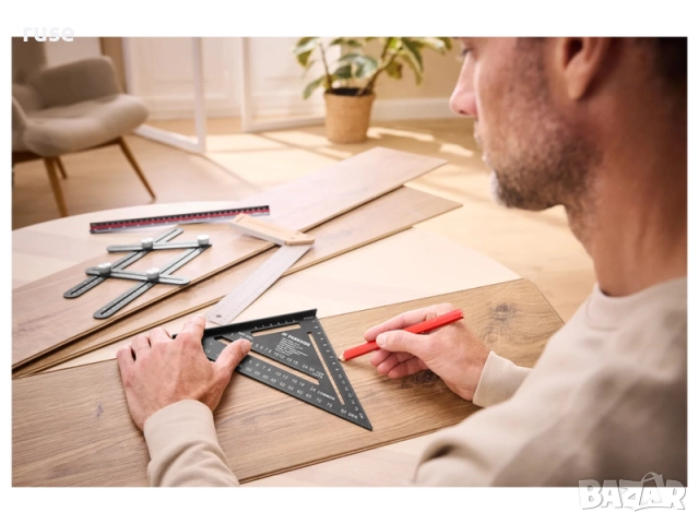 НОВИ! Многоъгълна линия Parkside алуминиева, снимка 3 - Други инструменти - 52817868