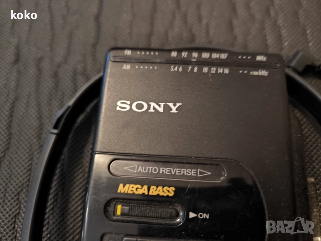 Уалкман Walkman Sony ретро , снимка 2 - Ресийвъри, усилватели, смесителни пултове - 52279089