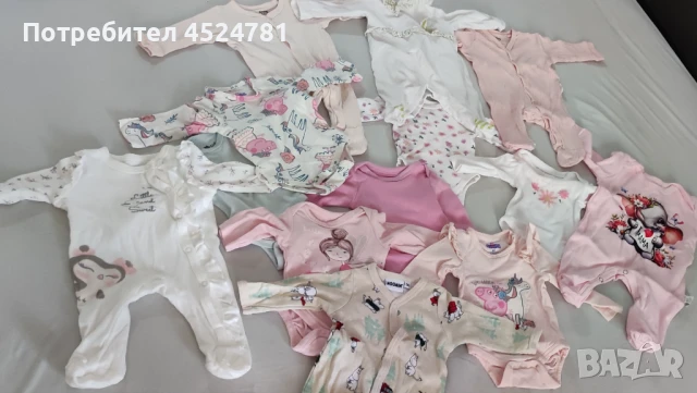 Лот дрехи за бебе момиче, снимка 1