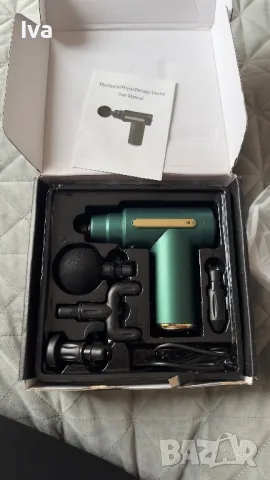 Намален! Електрически масажор с приставки - Нов, снимка 2 - Масажори - 50230548