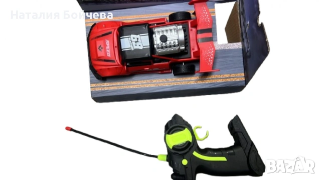 Състезателна турбо кола-пикап с дистанционно управление и функция за изкарване на дим, снимка 7 - Коли, камиони, мотори, писти - 53382130