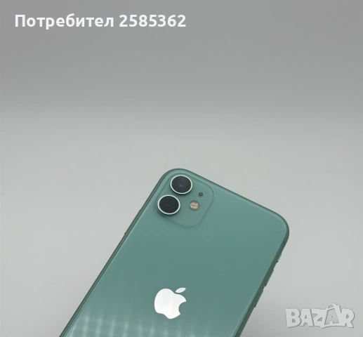 iPhone 11 128 Gb Green / 100% Батерия / Перфектен технически, снимка 5 - Apple iPhone - 53831561