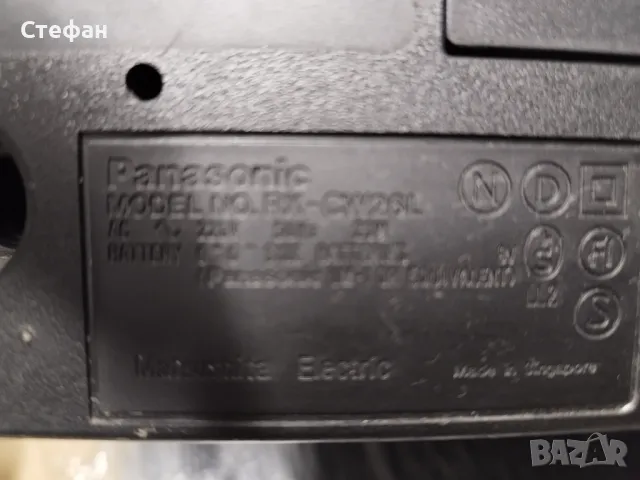 Panasonic RX CW26L, снимка 3 - Радиокасетофони, транзистори - 47249555