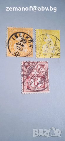 Швеицарски марки 7 бр